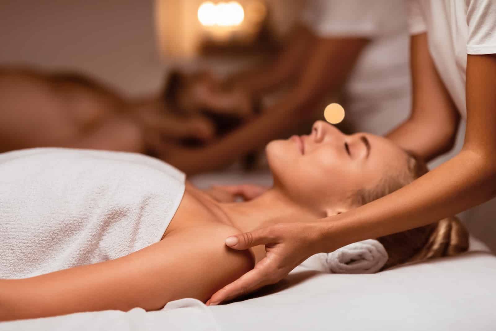 Where to Spend Your Romantic Getaways in Wisconsin 1 During one of the most romantic getaways in Wisconsin, enjoy a couples massage, and feel your stress melt away.